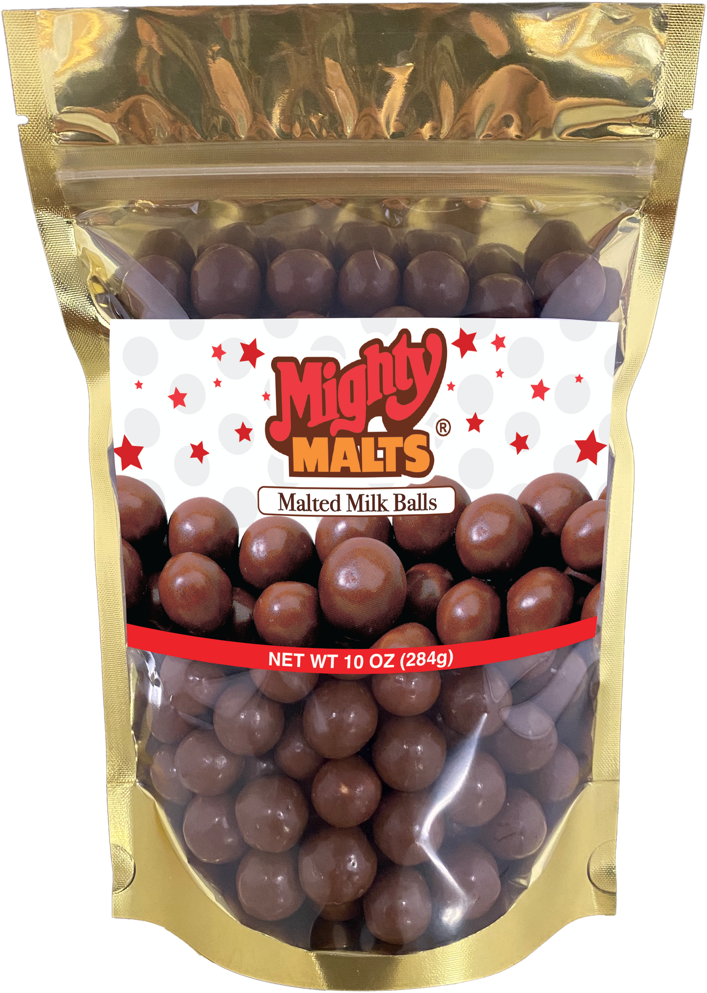 Mighty Malts Malted Milk Balls 10 Ounce Bag